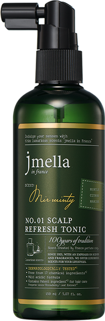 제이멜라 인 프랑스 미르 민티 스칼프 리프레시 토닉, 1개, 150ml