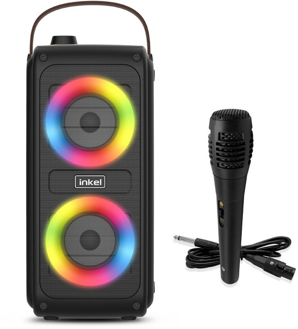 인켈 효도 휴대용 블루투스 레트로 스피커, IK-WDWS-02