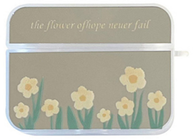 하우디스 플라워 에어팟 1 / 2세대 케이스, 혼합색상