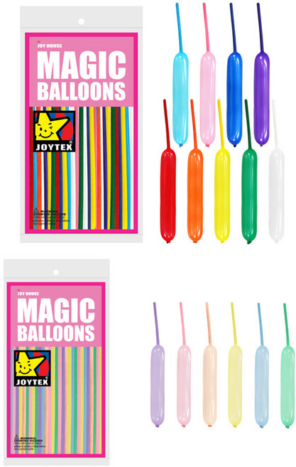 파티쇼 260 스마트 요술풍선 마카롱 100p + 스탠다드 100p 세트, 혼합색상, 1세트