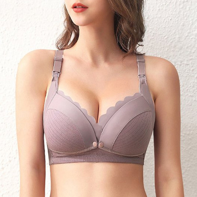 孕婦花邊哺乳內衣