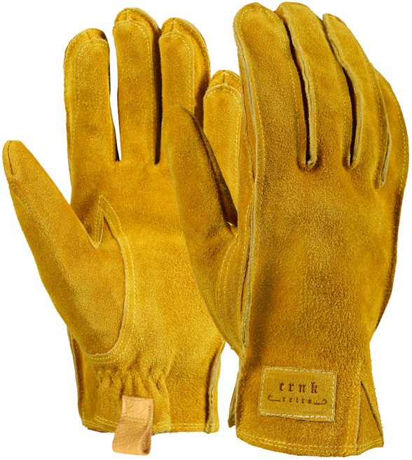 크랭크 오토바이 장갑 양손 세트 AMGU-02, 옐로우