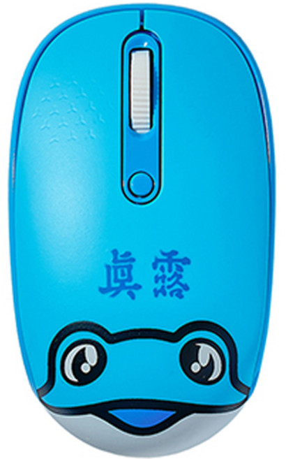 아이리버 진로 두꺼비 무선 마우스, JL-WM50, 블루