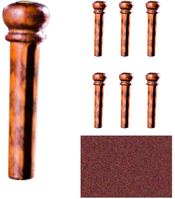 크래프터 프리미엄 브릿지 핀 라틴 아메리칸 스네이크우드, 1개