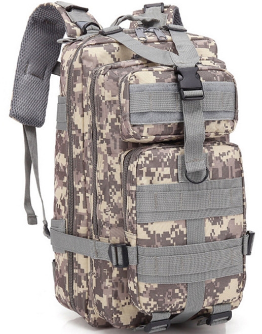 Simply Ann 多用途健行登山後揹包 15L, ACU