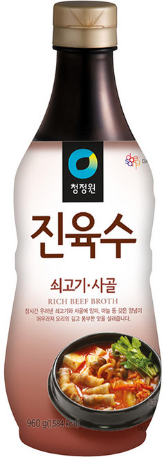 청정원 진육수, 960g, 1개