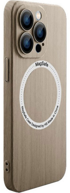 質感無線充電磁吸木紋MagSafe木質手機殼