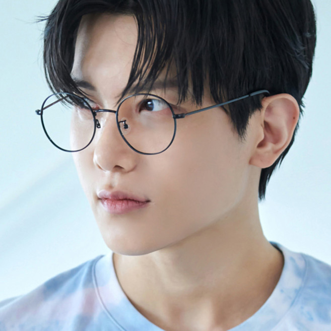 베이마 메탈 동글이 베이직 라운드 빅사이즈 안경테