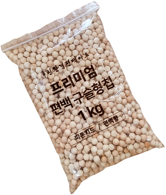 친환경편백아트 프리미엄 편백 구슬형 칩, 1개, 1kg