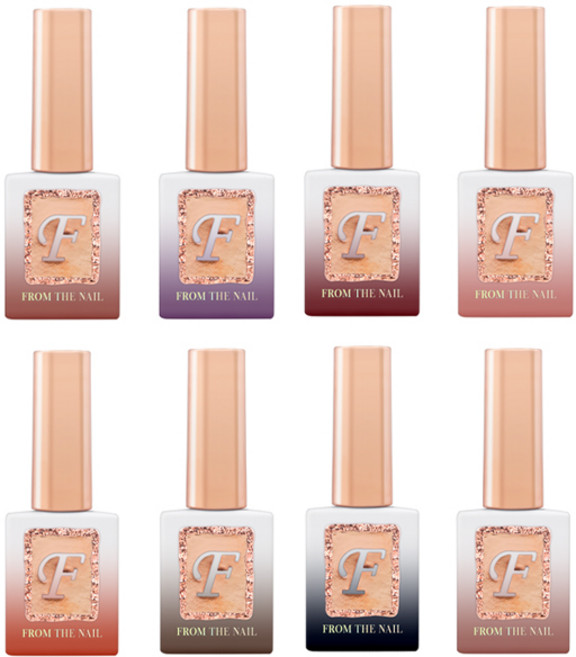 프롬더네일 시럽깨비 젤네일 8종 세트, 혼합색상, 1개, 80g