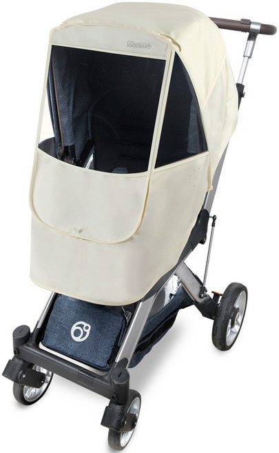 마니또 멜란지 오르빗G5 전용 유모차 커버, 크림, 1개