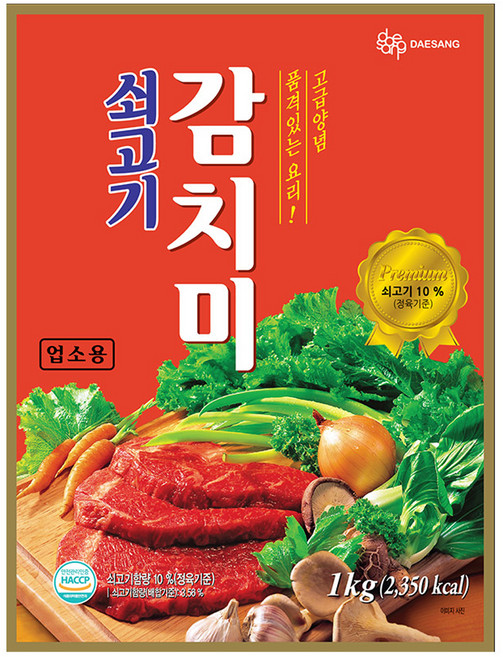 대상 쇠고기 감치미, 1kg, 1개