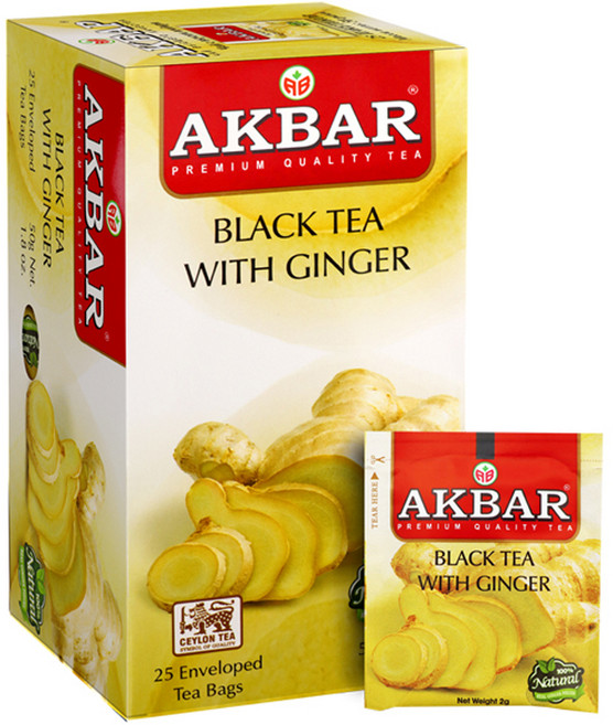 아크바 생강 홍차, 2g, 25개입, 25개