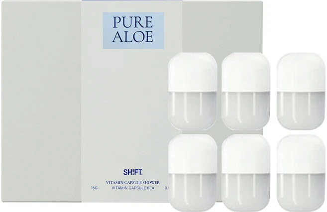 SHIFT 비타민캡슐 6개입 퓨어알로에, 1개, 무향 - 쿠팡