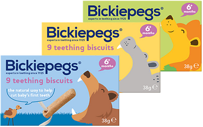 빅키페그 티딩비스킷, 순한맛, 38g, 3개