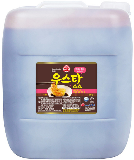 오뚜기 우스타소스, 21kg, 1개