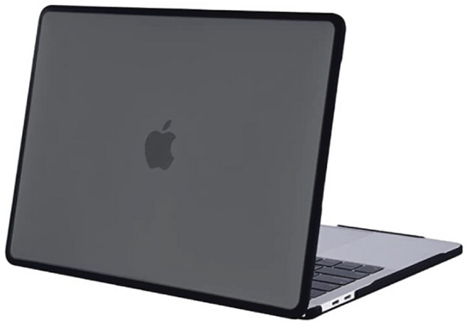 오펜트 맥북 안티 크랙 매트 노트북 케이스, 쿨블랙, 1개