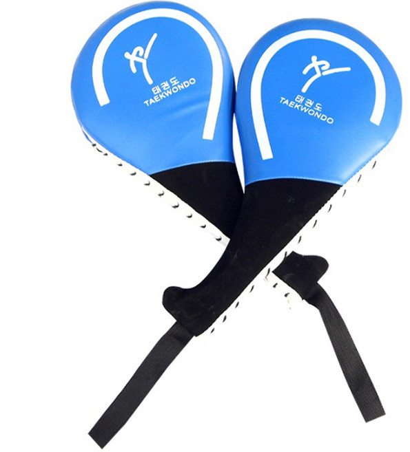 에쉬울프 태권도 발차기 미트, 블루, 1개