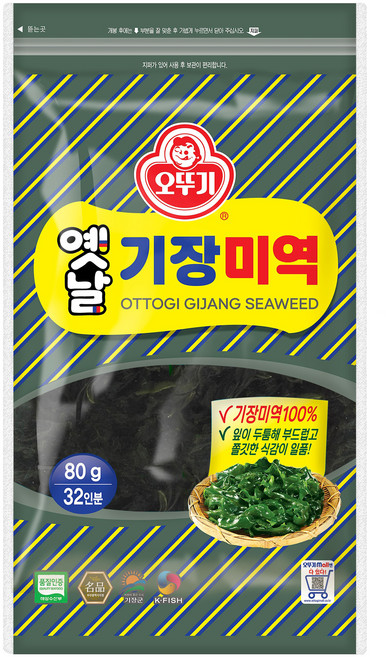 오뚜기 옛날 기장 미역, 80g, 1개