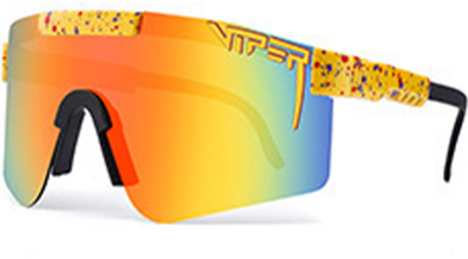 PIT VIPER 大型鏡框運動太陽眼鏡, C02