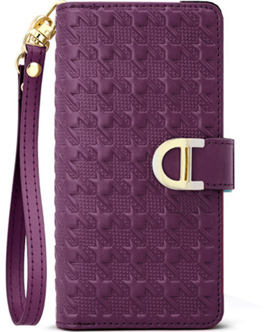 에스엠씨 피스타 가죽 지퍼 지폐카드수납 다이어리 휴대폰 케이스 + 스트랩