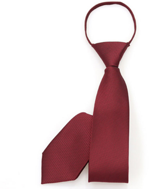 어바웃타이 베넷 베이직 지퍼형 자동 넥타이