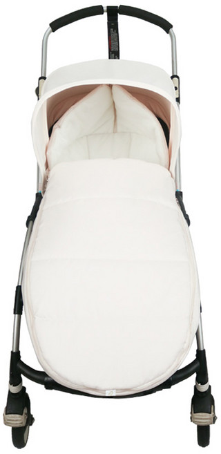 와우베이비 유모차 풋머프, 1개, 아이보리