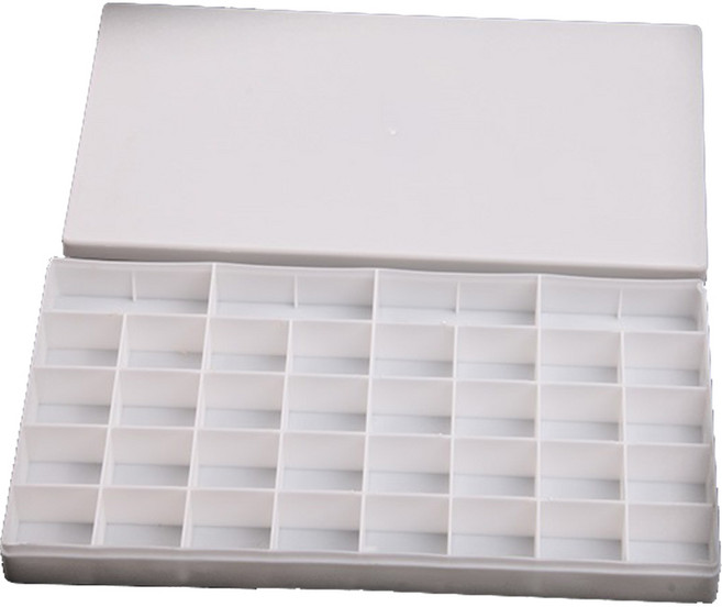 수채화 매화모양 팔레트 09, 40칸, 1개