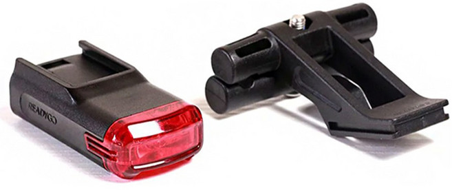 레디고 루미스 자전거 리어 라이트, 1개, 블랙