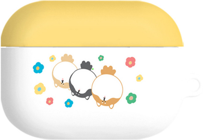 BANIMONG Chiba Daeng Dongle AirPods Pro 超薄硬殼+鑰匙圈套組, 快樂三芝, 單品