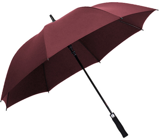 hillo 고급 자동 골프 장우산, 레드, 1개