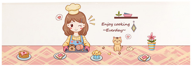 예쏘데코 인테리어 키친 데코스티커 베이킹타임, 1개