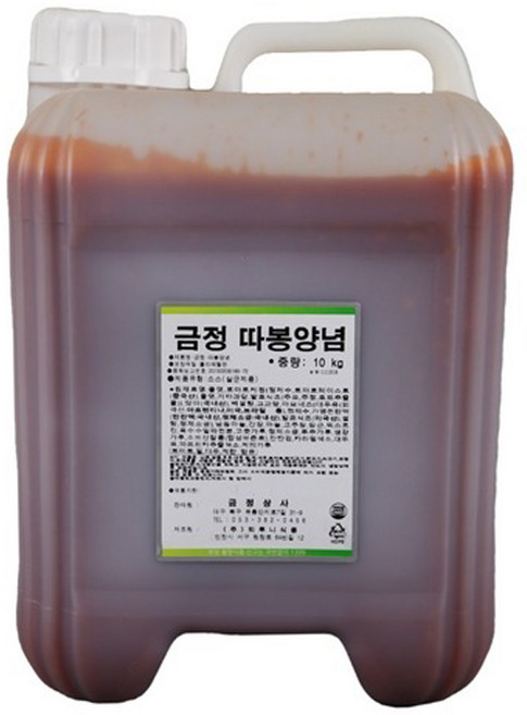 뫼루니식품 금정 따봉양념, 10kg, 1개