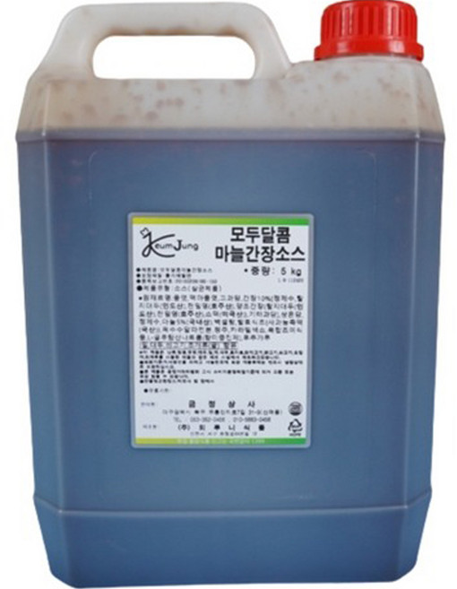 뫼루니식품 모두달콤 마늘간장소스, 5kg, 1개