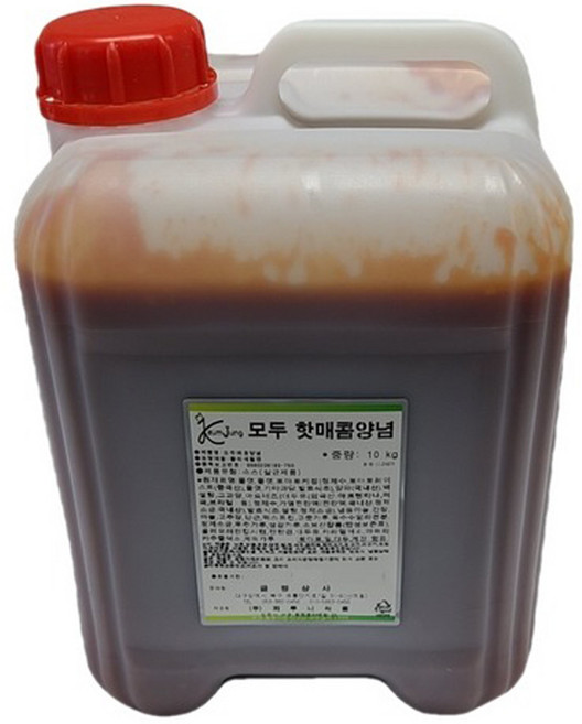뫼루니식품 모두 핫매콤양념 소스, 10kg, 1개