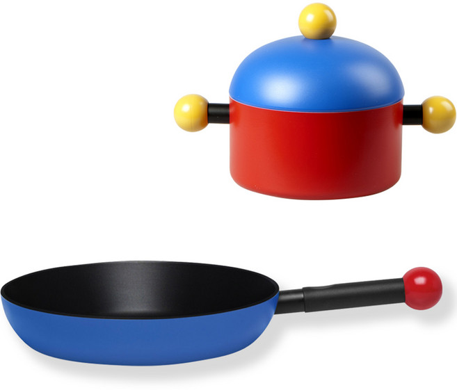 TVS 버블 냄비 + 후라이팬 세트, 혼합색상, 양수냄비 20cm + 프라이팬 28cm, 1개