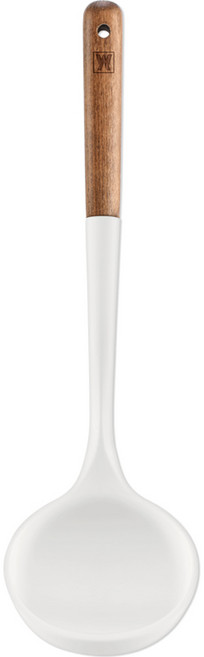 바겐슈타이거 플렉시벨 플래티넘 실리콘 국자, 화이트, 1개