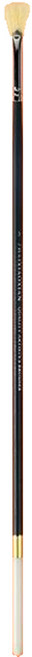부채모양의 오일 수채화 붓 01, 1개, 0호