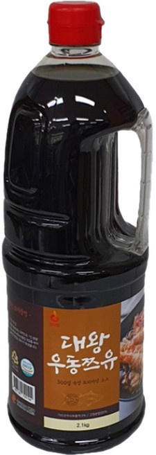 대왕 우동쯔유, 2.1kg, 1개