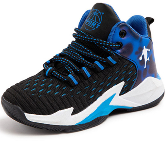 魯路修兒童高幫運動籃球鞋