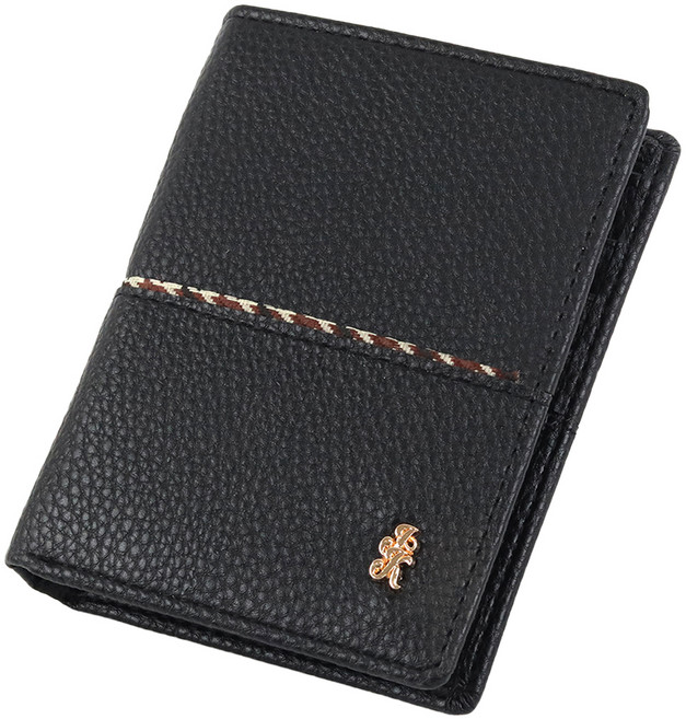 잭케빈 남성용 중지갑 JK-BK-B8057