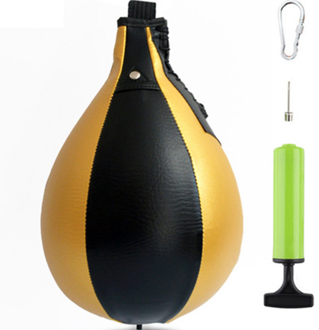 복싱 입식타격 트레이닝 샌드백, 블랙 + 골드