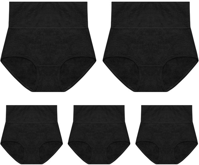 맬러뮤트 데일리지 면 똥배 통기성 복대 팬티 5p