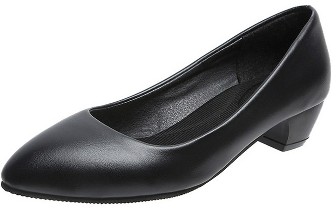 엘쏘 여성용 승무원 면접 미들힐 3cm