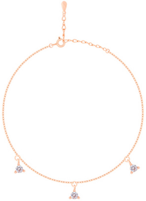 밀튼스텔리 여성용 실버 팔찌 MSJ-SB170078RGWQ