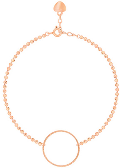 Milton Stelle 女性銀手鍊 MSJ-SB180261RGGG