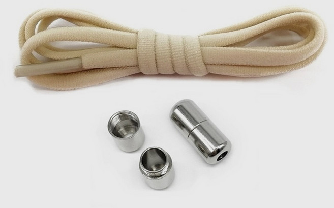 엘쏘 원형 클립 탄성 신발끈 + 짧은클립 2p + 긴클립 세트