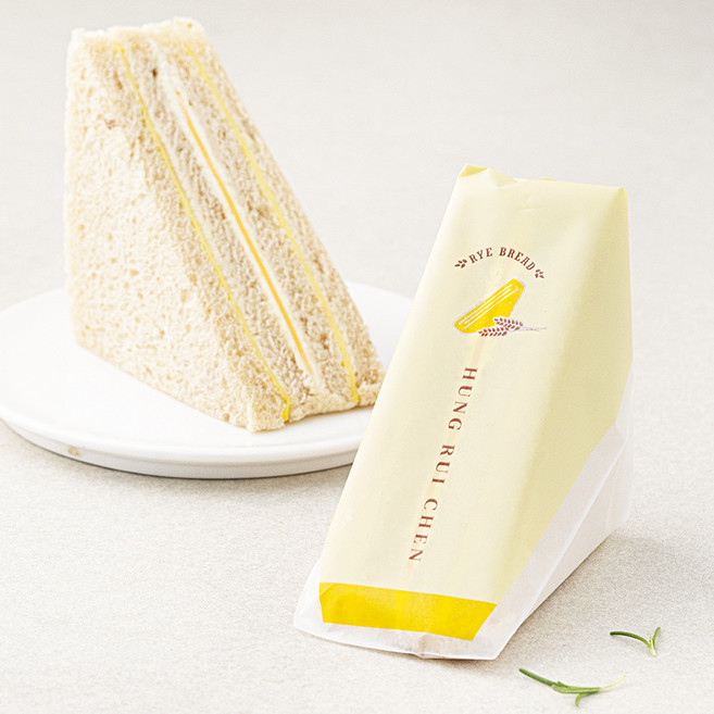 홍루이젠 호밀빵 치즈 샌드위치, 67g, 1개