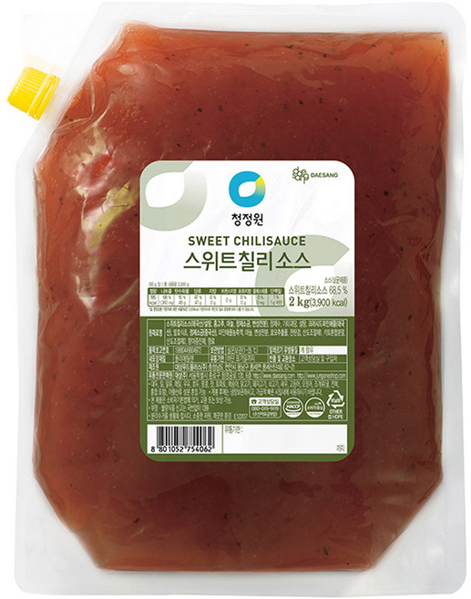청정원 스위트칠리소스, 1개, 2kg