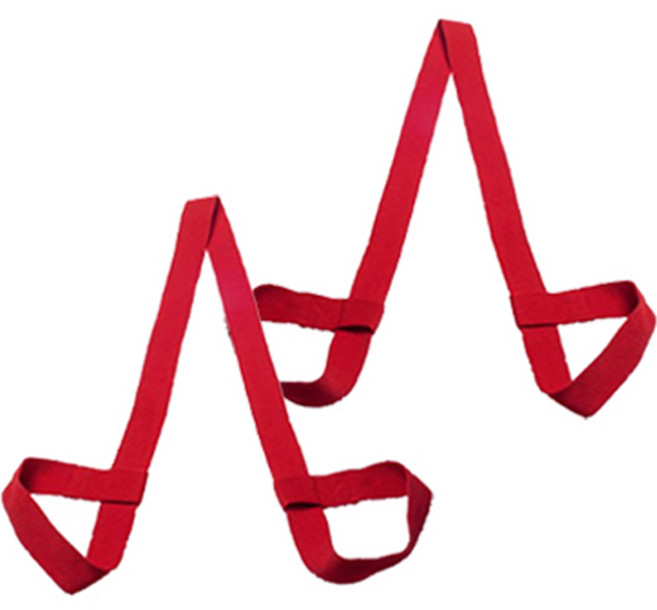 오늘의요가 요가매트 스트랩 2p, 레드, 2개